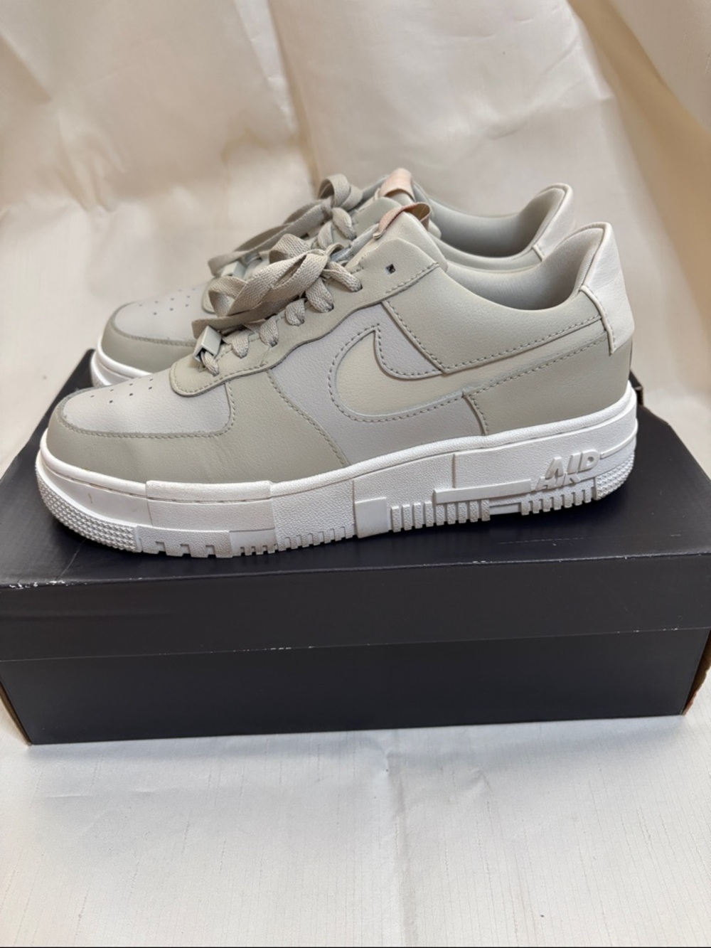 Nike AF1 - Pixel ‘Light Stone’ - Womens - Picture 5 of 10